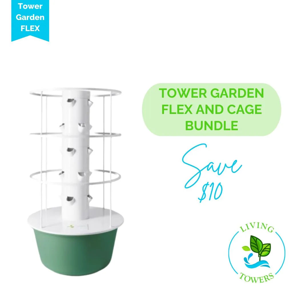 Tower Garden FLEX and Cage Bundle | Living Towers Florida Keys